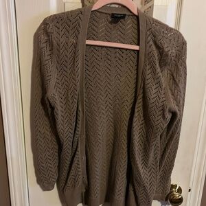 Used Mocha Ann Taylor cardigan.